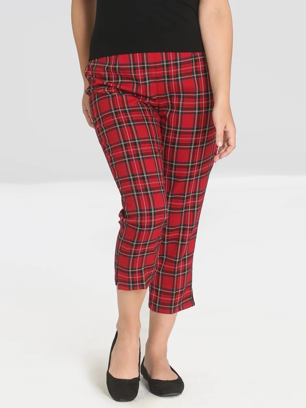 Hell Bunny IRVINE CIGARETTE TROUSERS